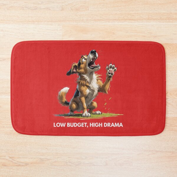 Item preview, Low Budget. High Drama – Scruffy Dog Illustration designed and sold by PAPIRO SIGLO XXI.