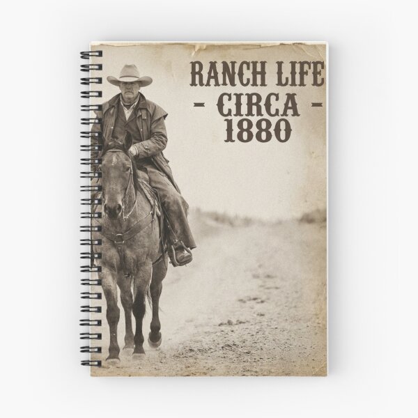Item preview, Ranch Life Circa 1880 – Vintage Cowboy Western Aesthetic designed and sold by sedyCompany.