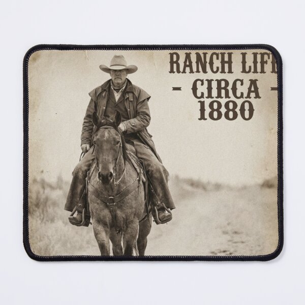 Item preview, Ranch Life Circa 1880 – Vintage Cowboy Western Aesthetic designed and sold by sedyCompany.