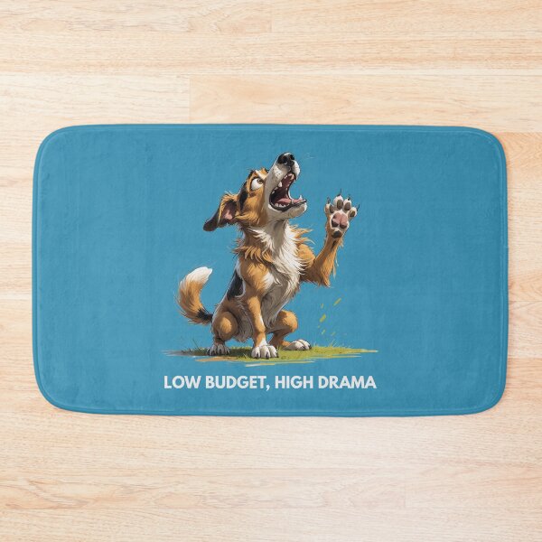Item preview, Low Budget. High Drama – Cute Scruffy Dog Illustration designed and sold by PAPIRO SIGLO XXI.