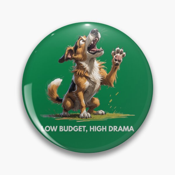 Item preview, Low Budget. High Drama – Scruffy Dog Illustration designed and sold by PAPIRO SIGLO XXI.
