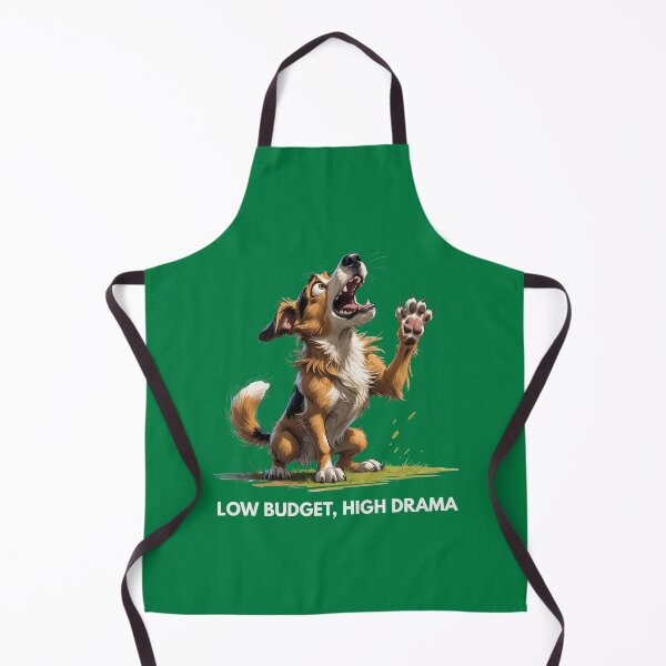 Item preview, Low Budget. High Drama – Scruffy Dog Illustration designed and sold by PAPIRO SIGLO XXI.