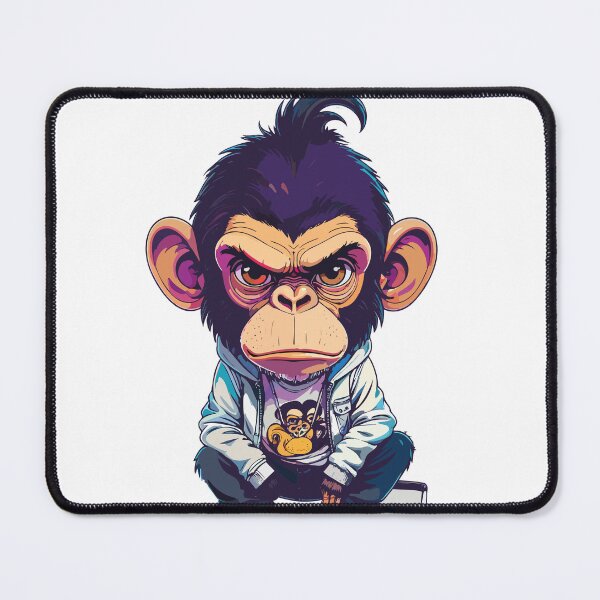 Item preview, Over It Monkey – Streetwear Attitude Art designed and sold by sorryNOTsorry.brand.