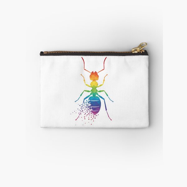 Item preview, Geometric Rainbow Ant – Minimalist Colorful Sticker for Nature Lovers designed and sold by bsbd-action.
