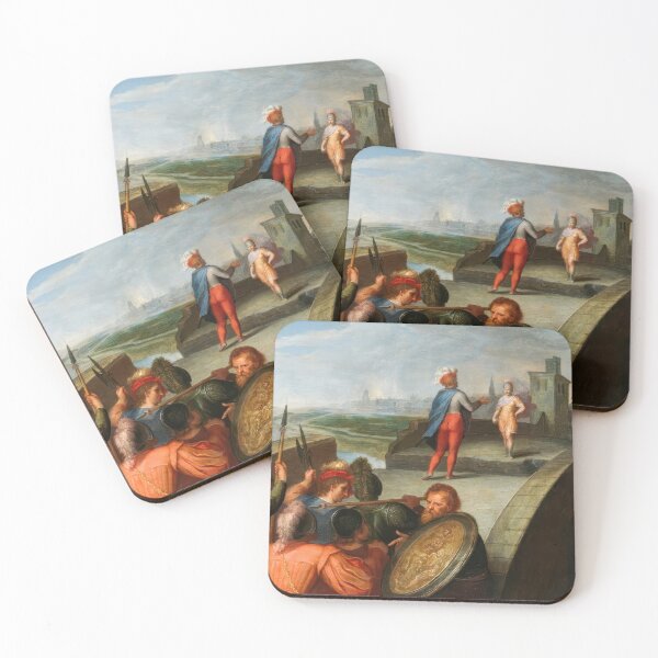 Item preview, Peace Negotiations Between Romans and Gauls Historical Painting designed and sold by TheSoulOfArt.
