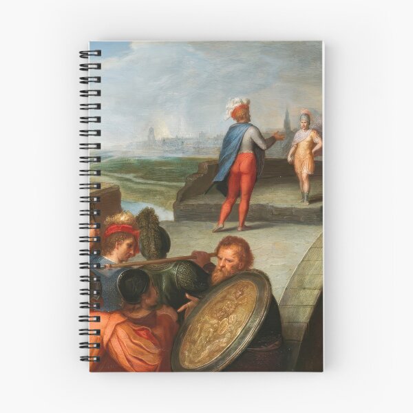 Item preview, Peace Negotiations Between Romans and Gauls Historical Painting designed and sold by TheSoulOfArt.