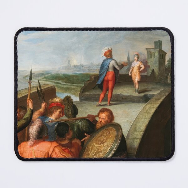 Item preview, Peace Negotiations Between Romans and Gauls Historical Painting designed and sold by TheSoulOfArt.