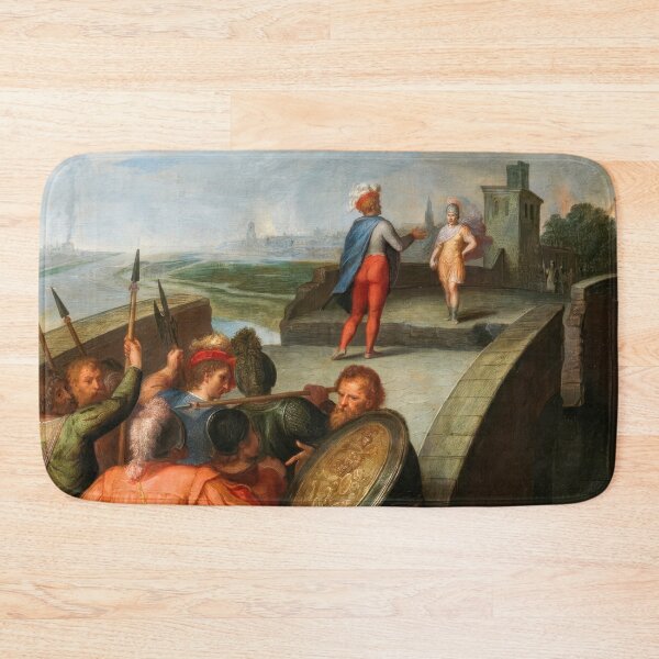 Item preview, Peace Negotiations Between Romans and Gauls Historical Painting designed and sold by TheSoulOfArt.