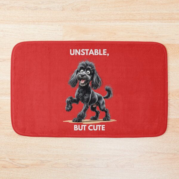 Item preview, Unstable, But Cute – Shabby Dog Illustration designed and sold by PAPIRO SIGLO XXI.