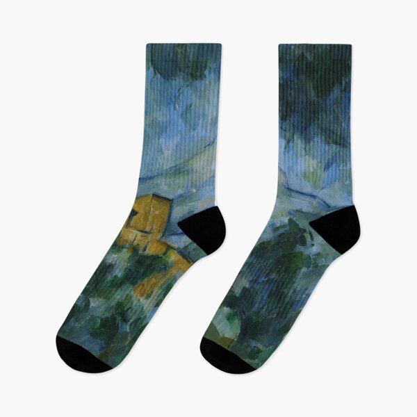 Item preview, Mont Sainte Victoire and Chateau Noir by Paul Cézanne: Post-Impressionist Poster designed and sold by artofuniverse.