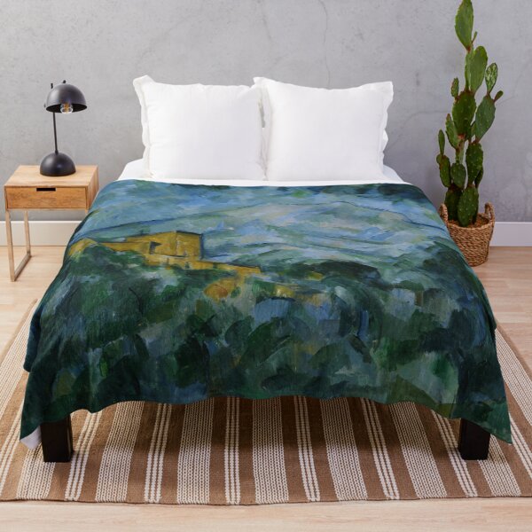 Item preview, Mont Sainte Victoire and Chateau Noir by Paul Cézanne: Post-Impressionist Poster designed and sold by artofuniverse.