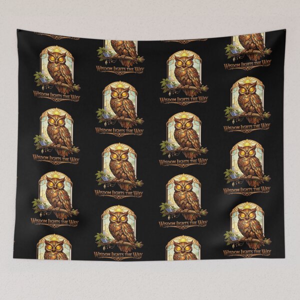 Item preview, Wisdom Lights the Way designed and sold by Dreamy Armine Art.