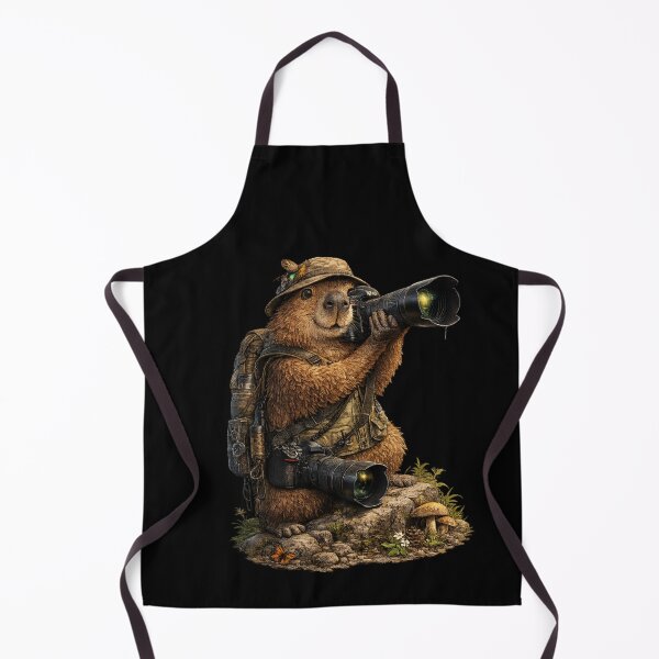 Item preview, Capybara the Wildlife Photographer designed and sold by HubCreates.