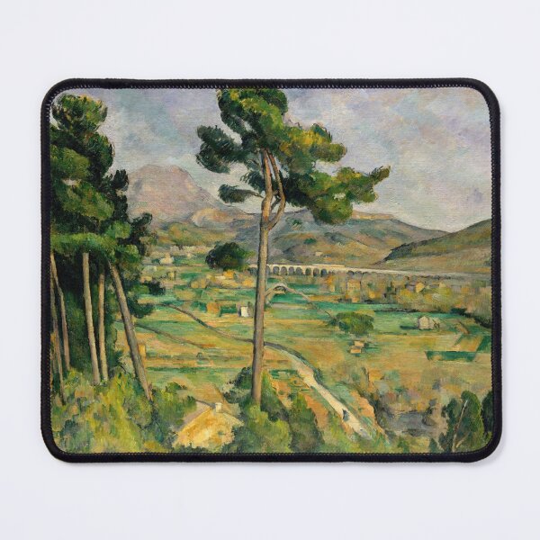 Item preview, Mont Sainte Victoire and the Viaduct by Paul Cézanne: Post Impressionist Landscape designed and sold by artofuniverse.