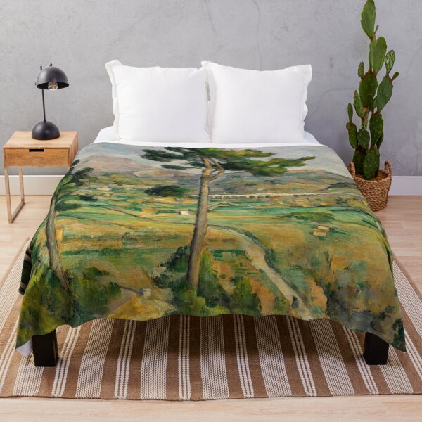 Item preview, Mont Sainte Victoire and the Viaduct by Paul Cézanne: Post Impressionist Landscape designed and sold by artofuniverse.
