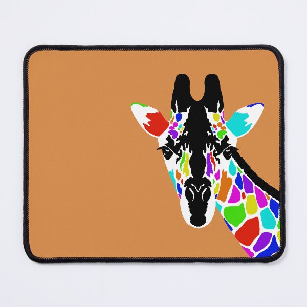 Item preview, Rainbow giraffe designed and sold by GeoCreate.