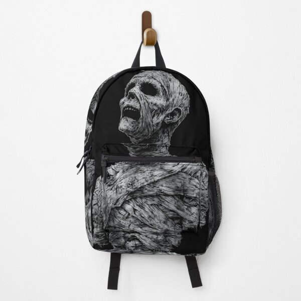 Item preview, Creepy Mummy Skull Dark Gothic Horror Illustration designed and sold by Shoot-The-Moon.