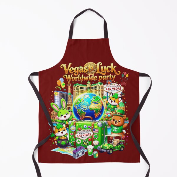 Item preview, Vegas Luck Worldwide Party St Patrick’s Day 2026 | Crypto Vegas Vacation Art | #RajaArtDesign555 designed and sold by RajaArtDesign.