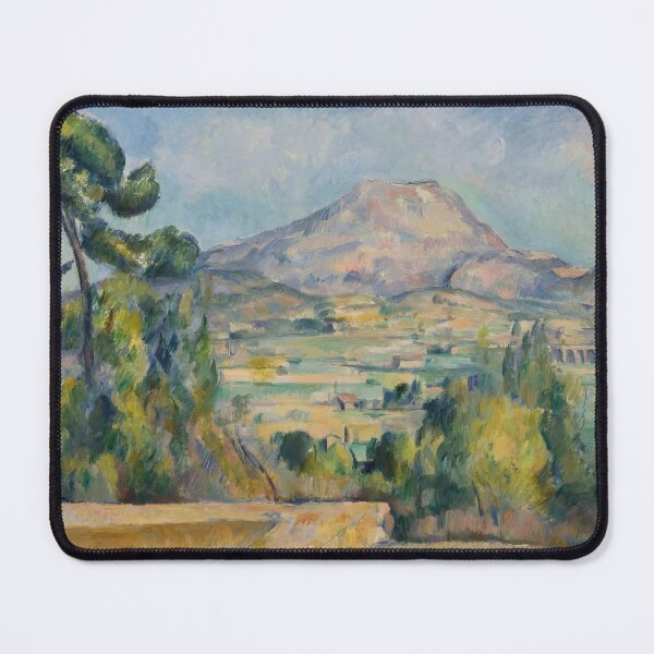 Item preview, Montagne Saint Victoire by Paul Cézanne: Post Impressionist Landscape Poster designed and sold by artofuniverse.