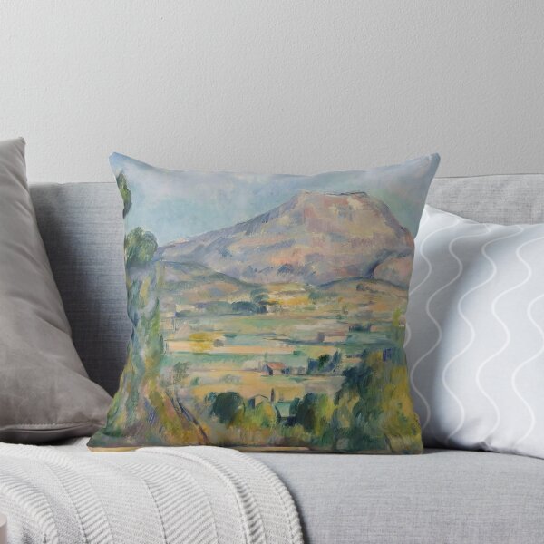 Item preview, Montagne Saint Victoire by Paul Cézanne: Post Impressionist Landscape Poster designed and sold by artofuniverse.