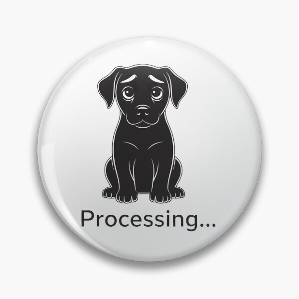 Item preview, Funny Black Puppy designed and sold by Pollock.