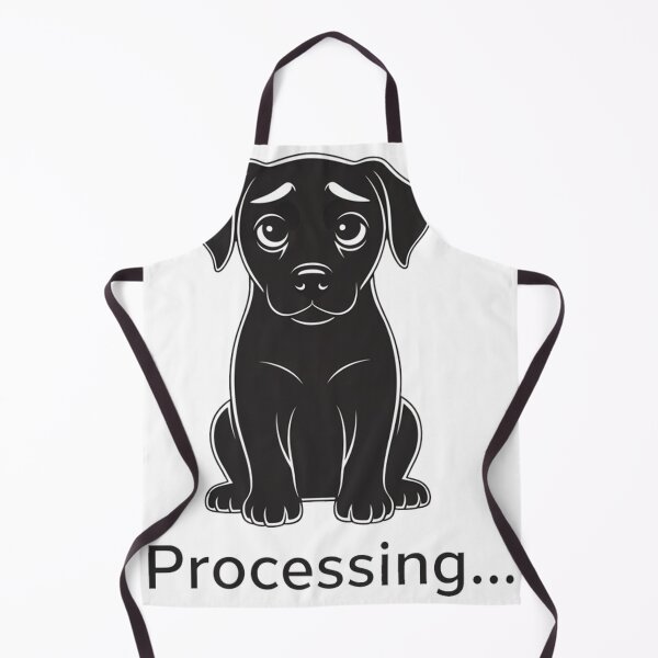 Item preview, Funny Black Puppy designed and sold by Pollock.