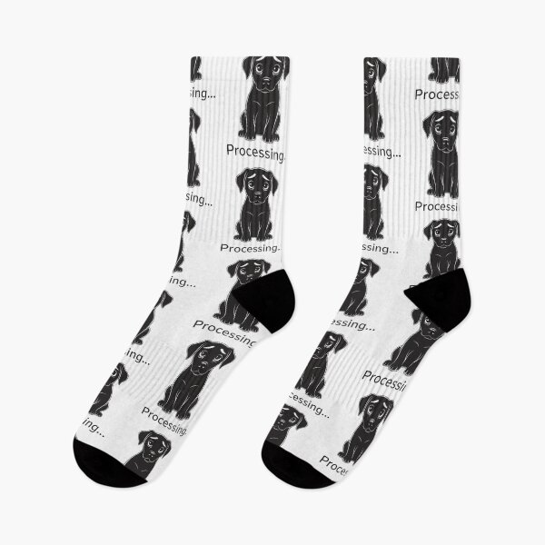 Item preview, Funny Black Puppy designed and sold by Pollock.