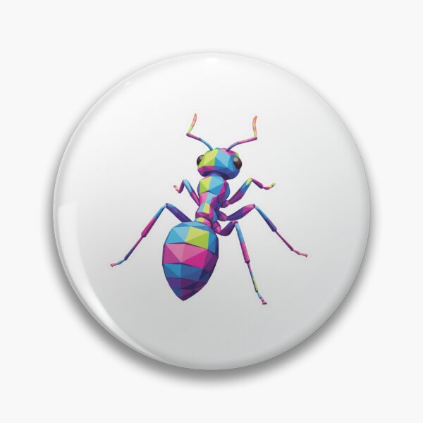Item preview, Cubist Art Ant – Abstract Geometric Design for Creative Decoration designed and sold by bsbd-action.