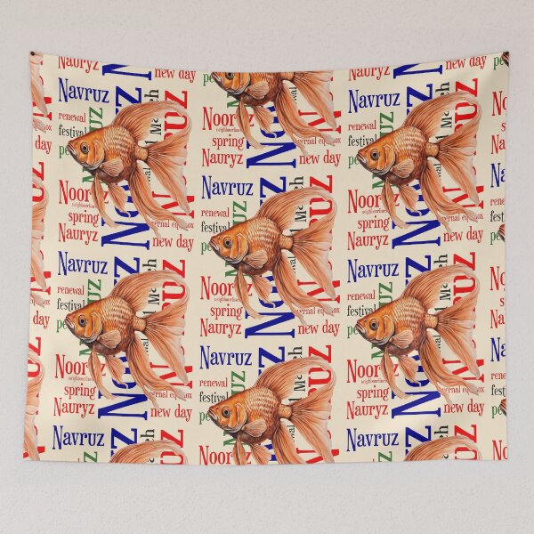 Item preview, Nowruz Goldfish Celebration of Renewal designed and sold by taiche.