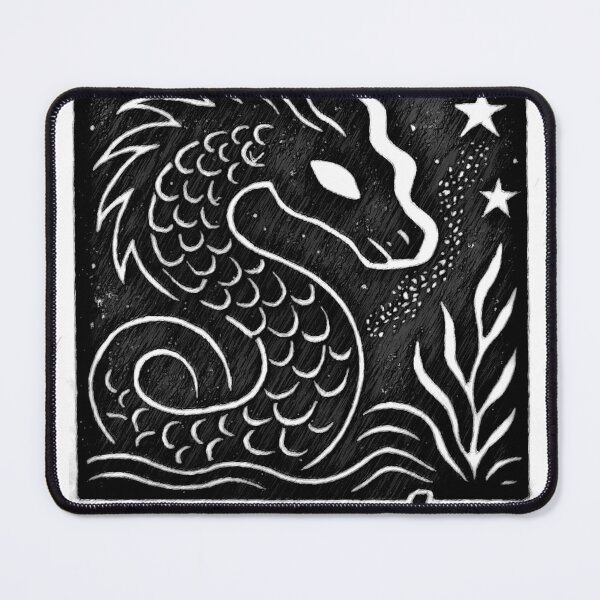 Item preview, Boitatá Cordel – The Fiery Serpent of the Depths – Brazilian Mythology #1 designed and sold by Helios Be. Lavsh.