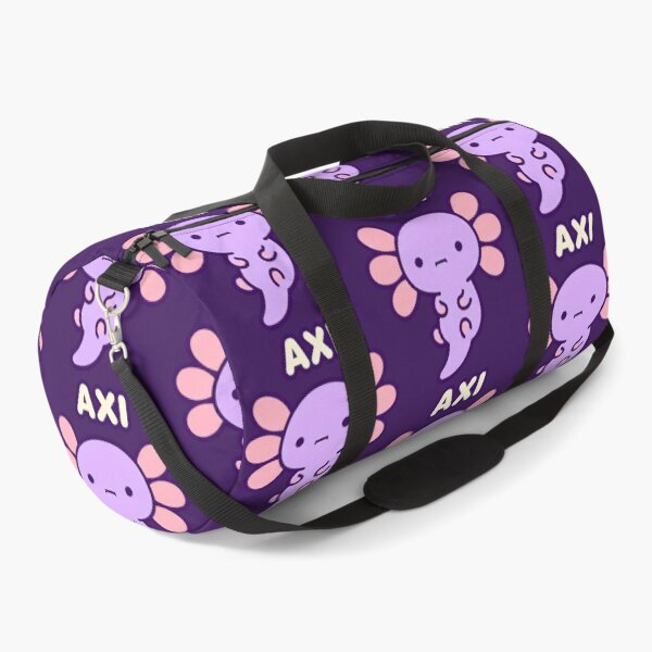 Item preview, Purple Axi Axolotl Kawaii Art Sea Life designed and sold by SplashTastic.