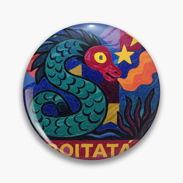 Item preview, Boitatá Cordel – The Fiery Serpent of the Depths – Brazilian Mythology #2 designed and sold by Helios Be. Lavsh.