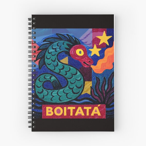 Item preview, Boitatá Cordel – The Fiery Serpent of the Depths – Brazilian Mythology #2 designed and sold by Helios Be. Lavsh.