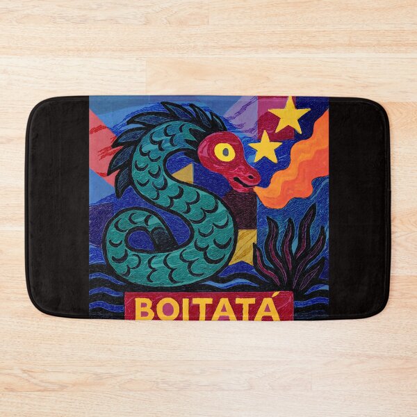 Item preview, Boitatá Cordel – The Fiery Serpent of the Depths – Brazilian Mythology #2 designed and sold by Helios Be. Lavsh.