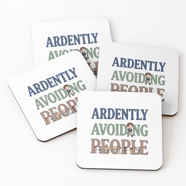 Item preview, Ardently Avoiding People Chibi Pride And Prejudice designed and sold by Fenay Designs.