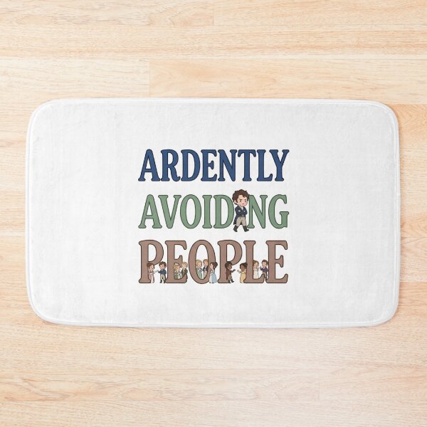 Item preview, Ardently Avoiding People Chibi Pride And Prejudice designed and sold by Fenay Designs.