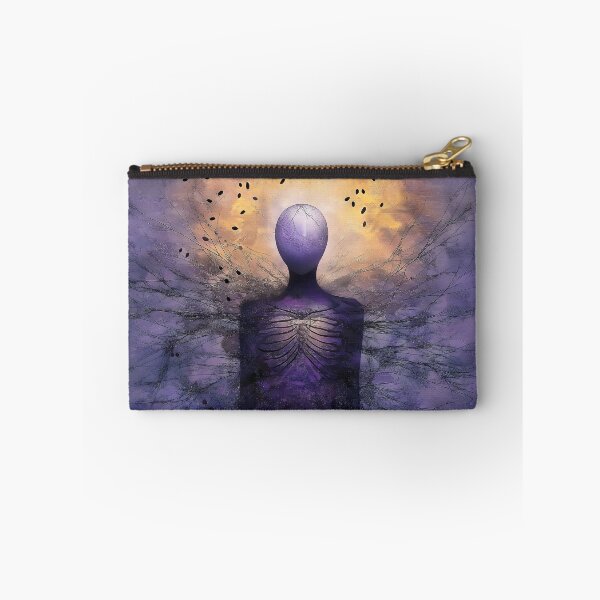 Item preview, Cosmic Humanoid Figure With Roots Surreal Spiritual designed and sold by Shoot-The-Moon.