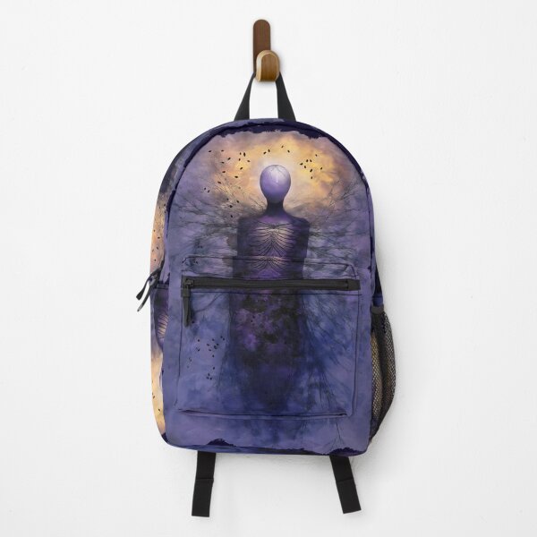Item preview, Cosmic Humanoid Figure With Roots Surreal Spiritual designed and sold by Shoot-The-Moon.
