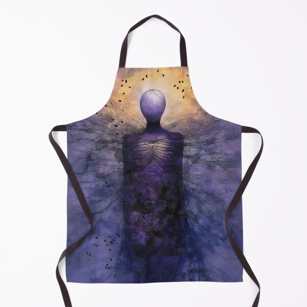Item preview, Cosmic Humanoid Figure With Roots Surreal Spiritual designed and sold by Shoot-The-Moon.