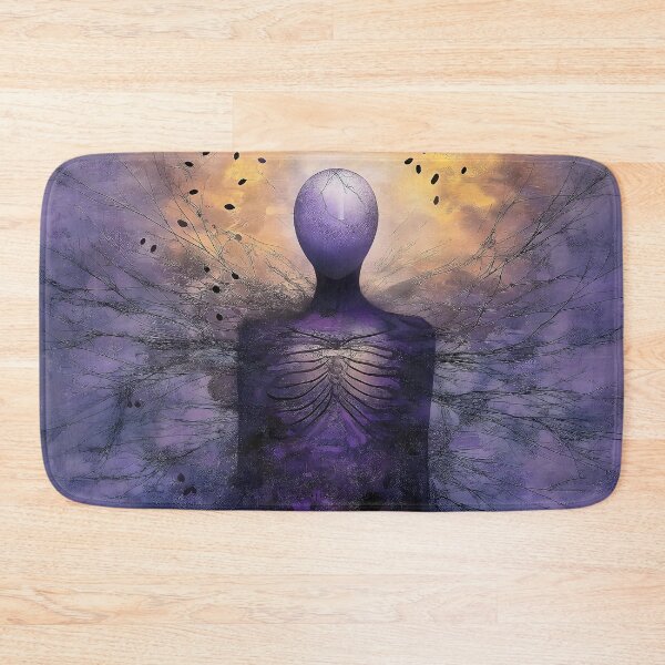 Item preview, Cosmic Humanoid Figure With Roots Surreal Spiritual designed and sold by Shoot-The-Moon.
