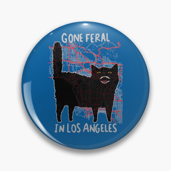 Item preview, Gone Feral In Los Angeles designed and sold by KilkennyCat Art.