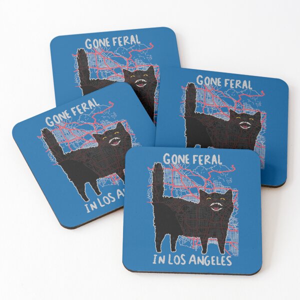 Item preview, Gone Feral In Los Angeles designed and sold by KilkennyCat Art.