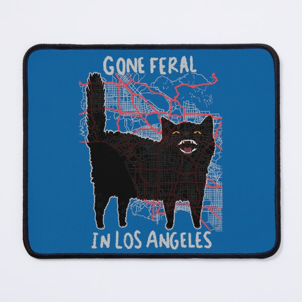 Item preview, Gone Feral In Los Angeles designed and sold by KilkennyCat Art.
