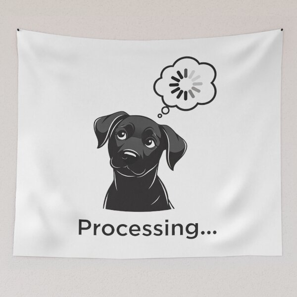 Item preview, Processing Puppy retro designed and sold by Pollock.
