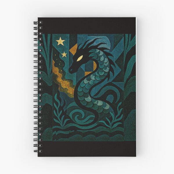 Item preview, Boitatá – The Fiery Serpent of the Depths – Brazilian Mythology #3 designed and sold by Helios Be. Lavsh.