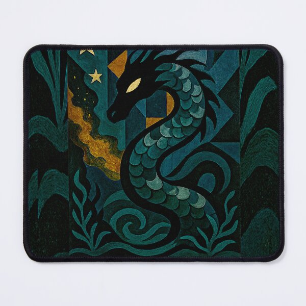 Item preview, Boitatá – The Fiery Serpent of the Depths – Brazilian Mythology #3 designed and sold by Helios Be. Lavsh.