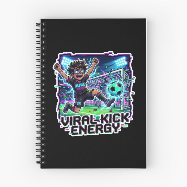 Item preview, Viral Kick Energy Soccer Anime Sports Art designed and sold by SplashTastic.