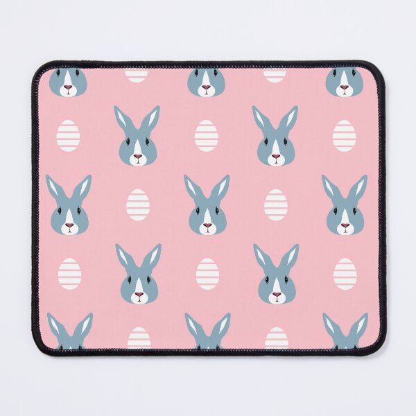 Item preview, Cute Bunny Easter Pattern – Spring Rabbit and Eggs Seamless Design designed and sold by alijun.