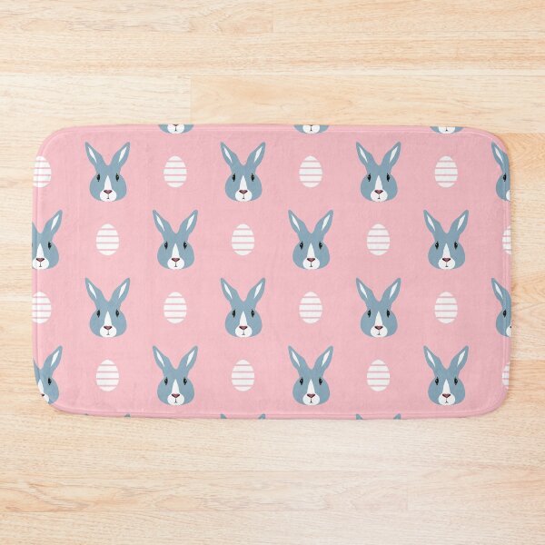 Item preview, Cute Bunny Easter Pattern – Spring Rabbit and Eggs Seamless Design designed and sold by alijun.