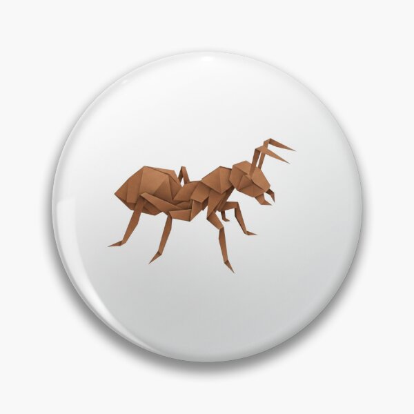 Item preview, Origami Paper Ant – Minimalist Japanese Design for Lovers of Crafts and Colors that Stand Out in the Dark. designed and sold by bsbd-action.
